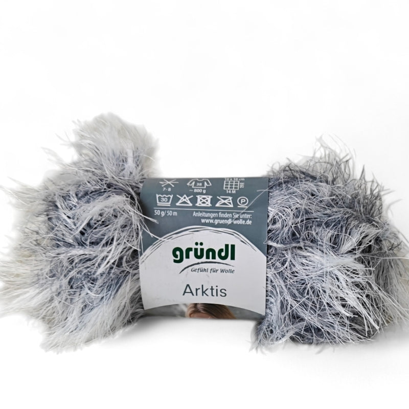 Arktis Supermjukt Effektgarn - Långhårigt Pälsgarn 50g