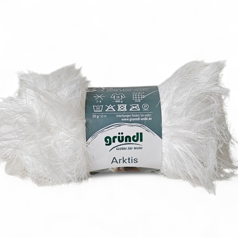 Arktis Supermjukt Effektgarn - Långhårigt Pälsgarn 50g