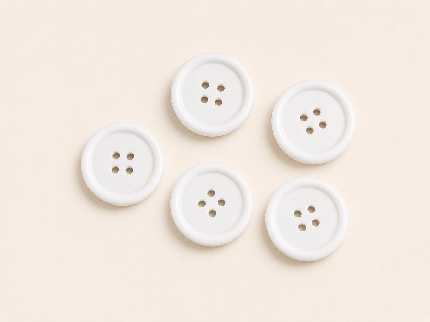 Atlas – Lätt plastknapp 20 mm knappcarlsson