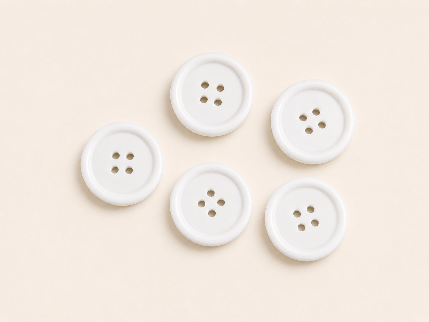Atlas – Lätt plastknapp 20 mm knappcarlsson