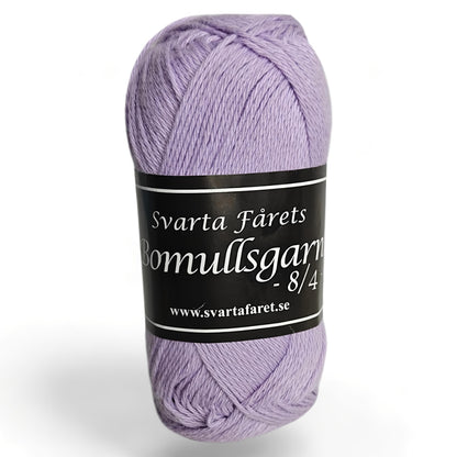 Bomullsgarn 8/4 Svarta Fåret – 100% Bomull 50g