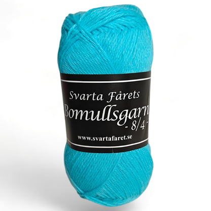 Bomullsgarn 8/4 Svarta Fåret – 100% Bomull 50g