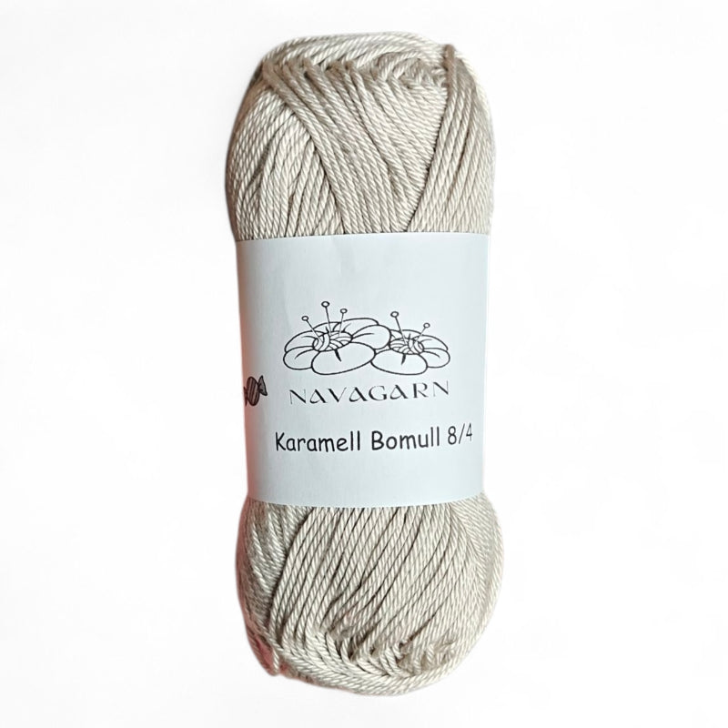 Bomullsgarn Karamell