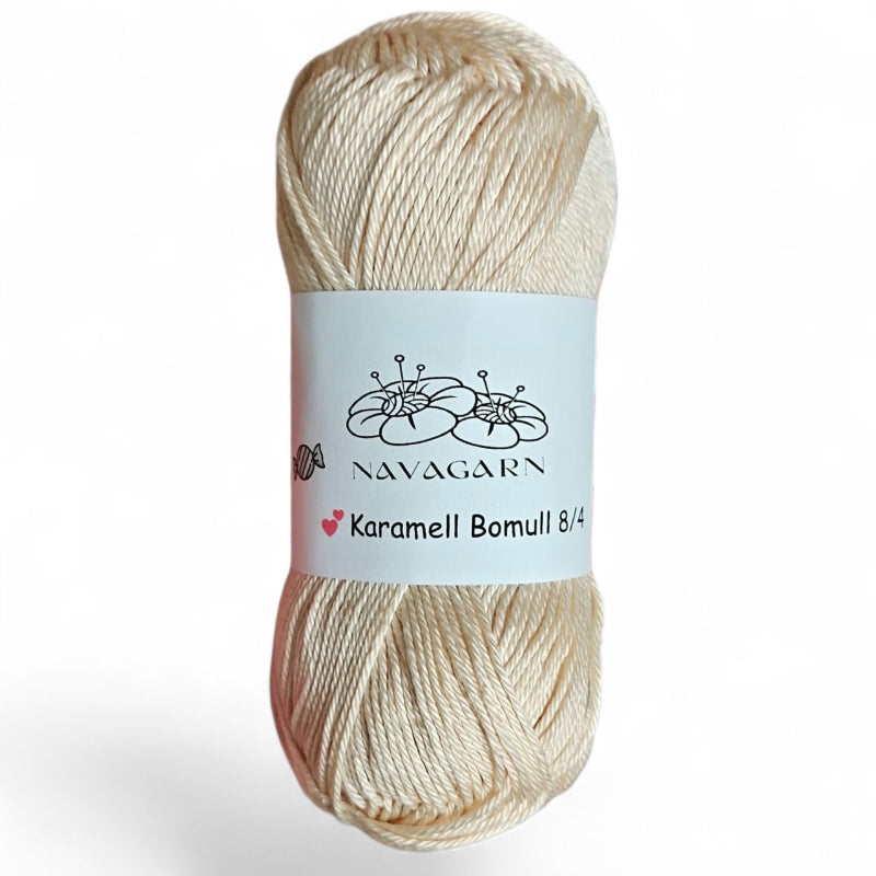 Bomullsgarn Karamell