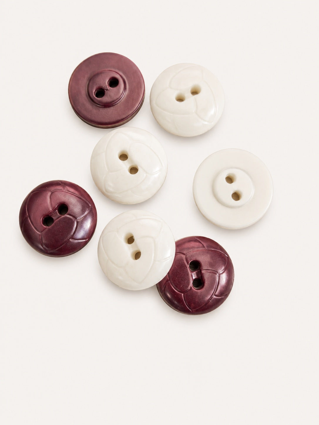 Bruno – Koftknapp med läderstruktur 20 mm