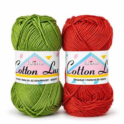 Cotton Lux – bomullsgarn 50 g