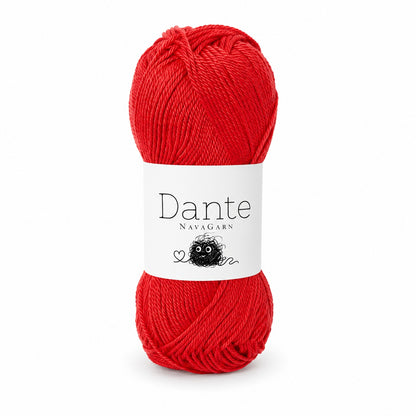 Dante navagarn merceriserad och gasserad bomull 