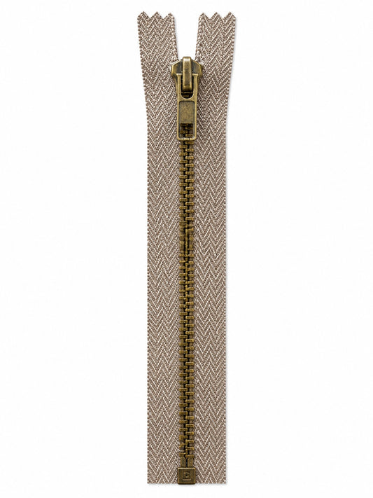 Dragkedja blixtlås jeans
