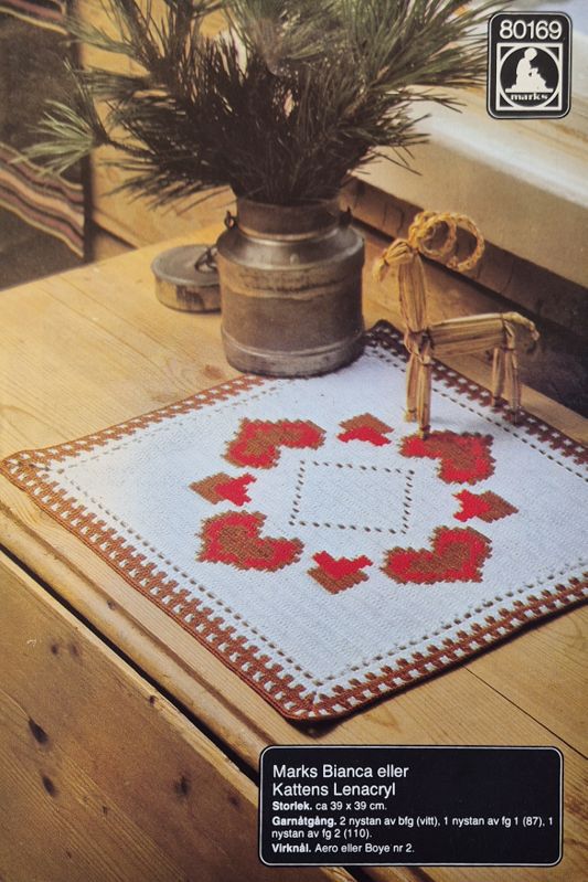 Duk med hjärtan Marks&Katten 80169