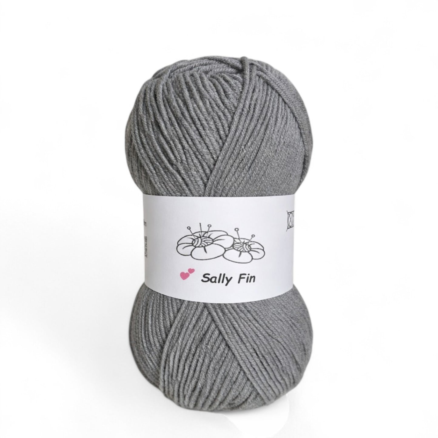 Färgglada nystan av Sally Fin ullblandgarn