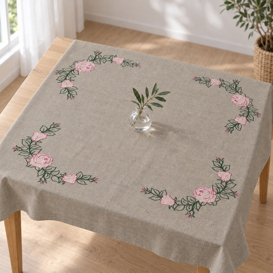 Förtryckt sommarduk 90x90cm 4483