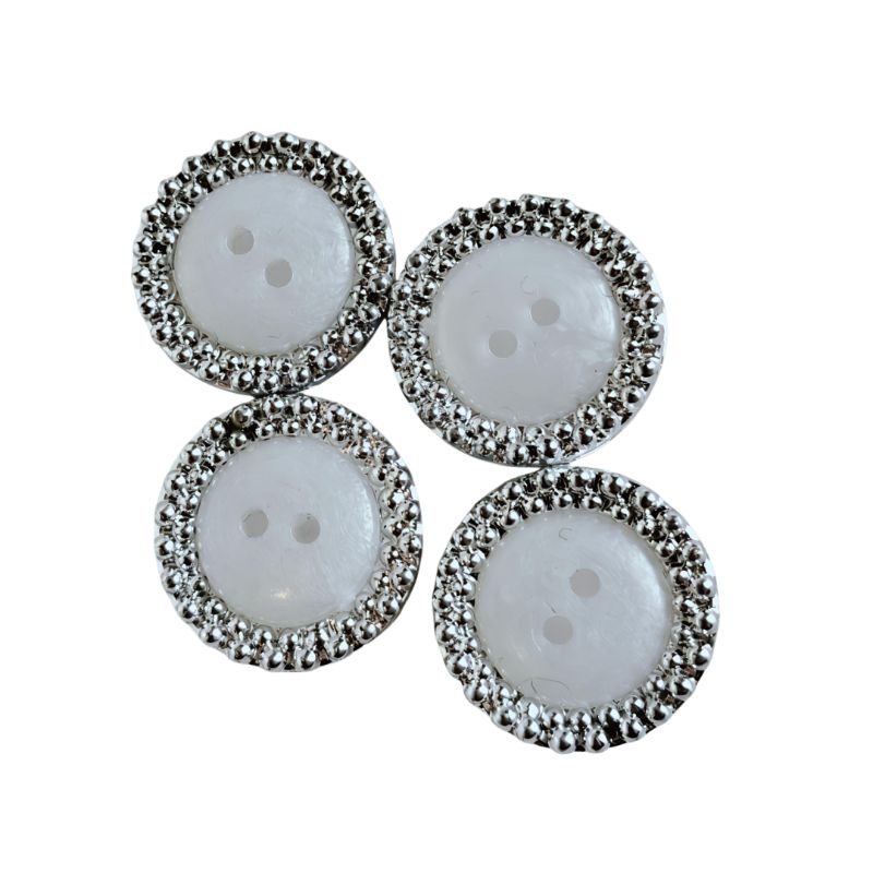 Glitterknapp - 15mm - 10-pack🌿