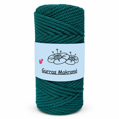 Gurras Bomullsmakramé 4 mm