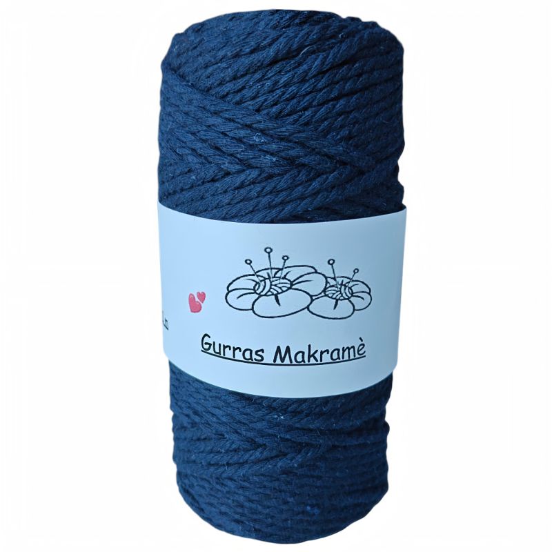 Gurras sjömansmakramé 4mm Bomull