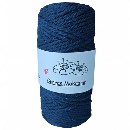 Gurras sjömansmakramé 4mm Bomull