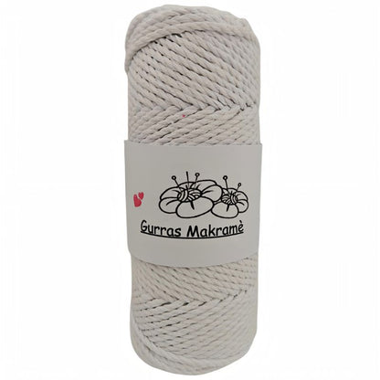 Gurras sjömansmakramé 4mm Bomull