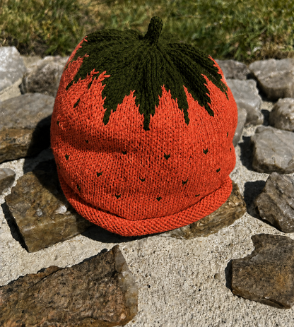 Halloween bärmössa pumpa