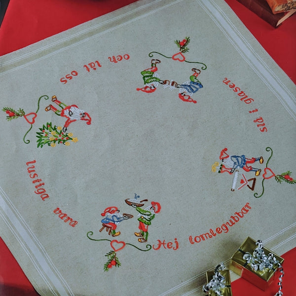 Hej tomtegubbar Julduk permin