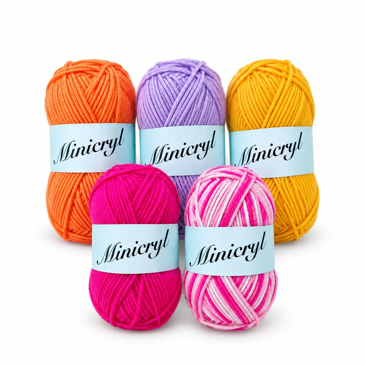 Minicryl – Akrylgarn 25 g / 120 m