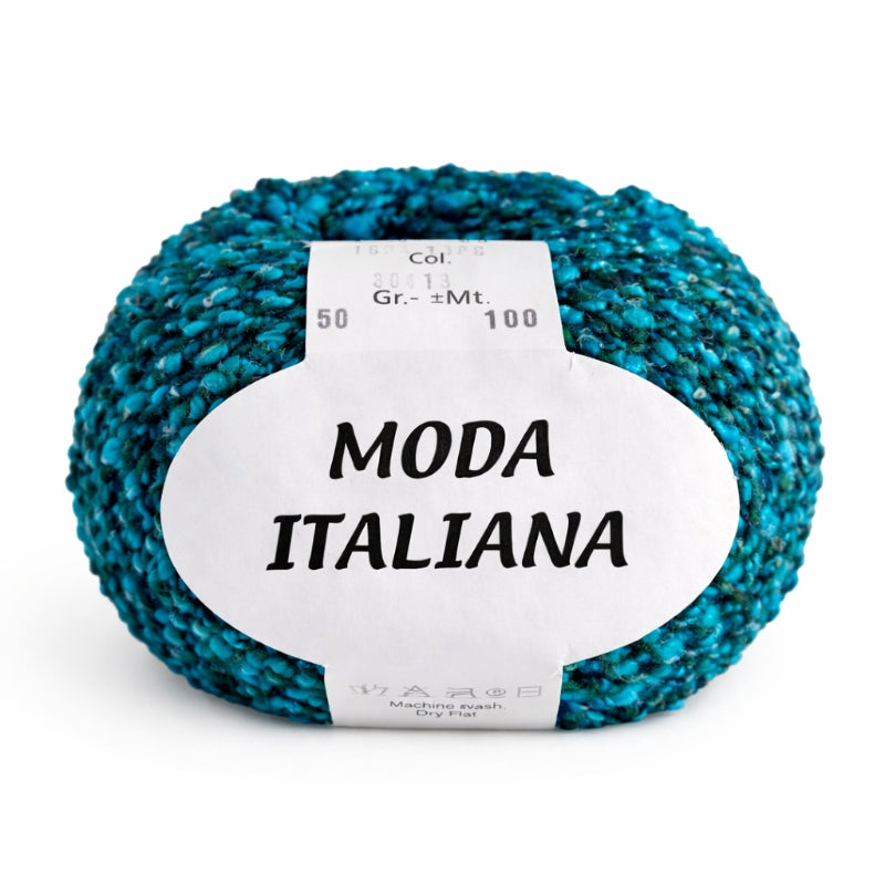 Premium italienskt blandgarn merinoull