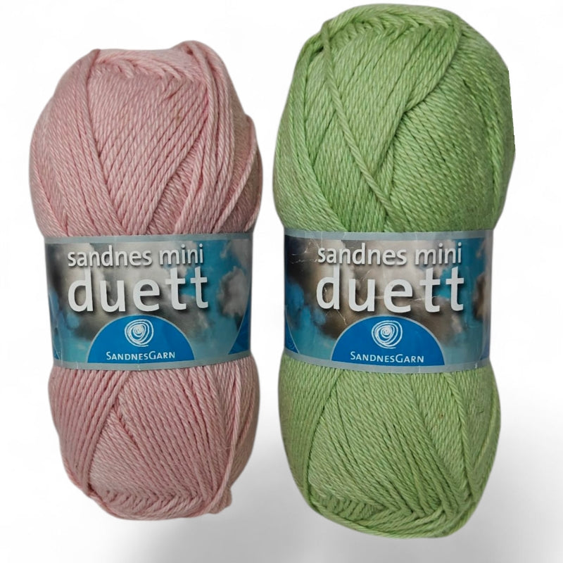 Sandnes Mini Duett – bomull & ull i perfekt balans