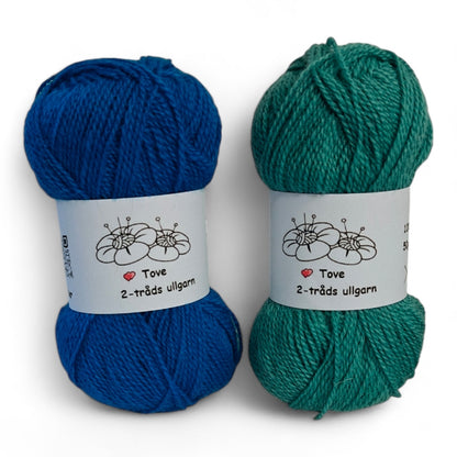 Tove 2-trådigt ullgarn 50g - Sandnes Garn