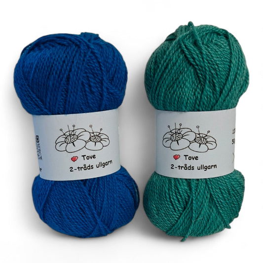 Tove 2-trådigt ullgarn 50g - Sandnes Garn