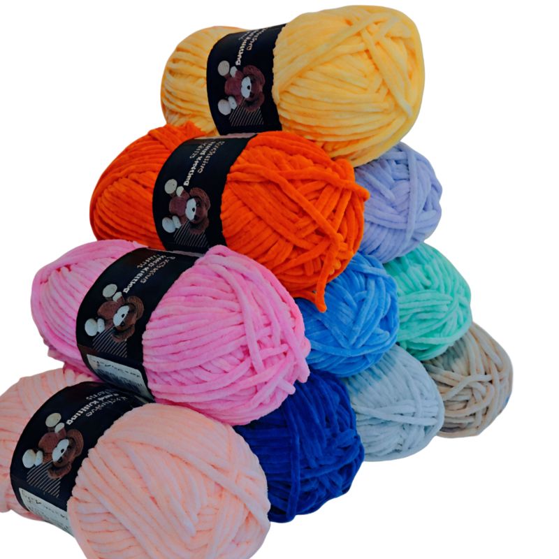 Velour garn bulk