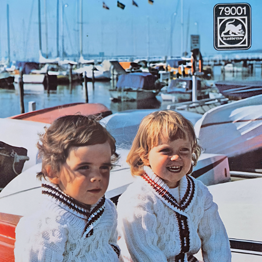 Vintage Stickmönster 79100 Marks&Katten 1970-tal - Retro Original Barnkläder