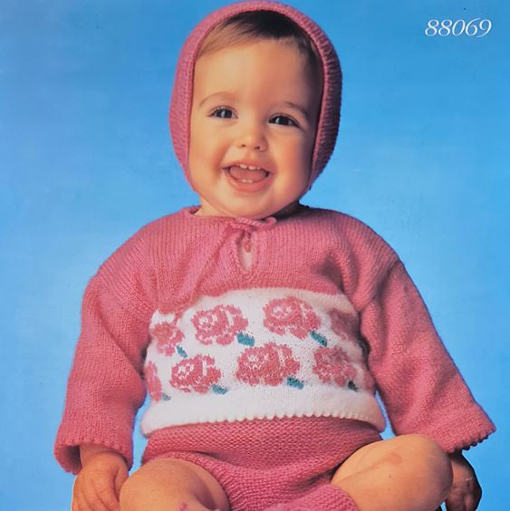 Vintage Stickmönster 88069 Marks&Katten 1980-tal - Retro Original Barnkläder