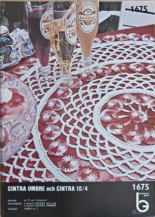 Vintage virkmönster – Duk  | Brunners 1675 | Original mönster