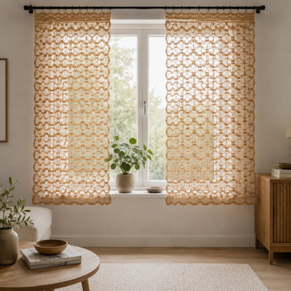 Vintage virkmönster – Gardin | JD 3127| 