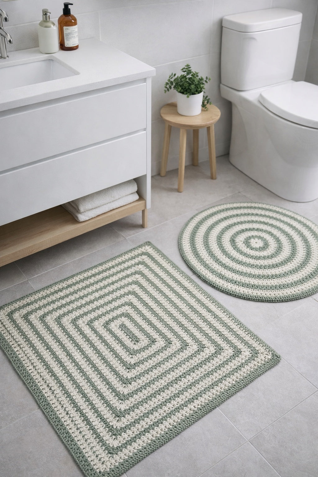 Vintage virkmönster – Mattor | M&K nr 7440 | Original mönster inspiration