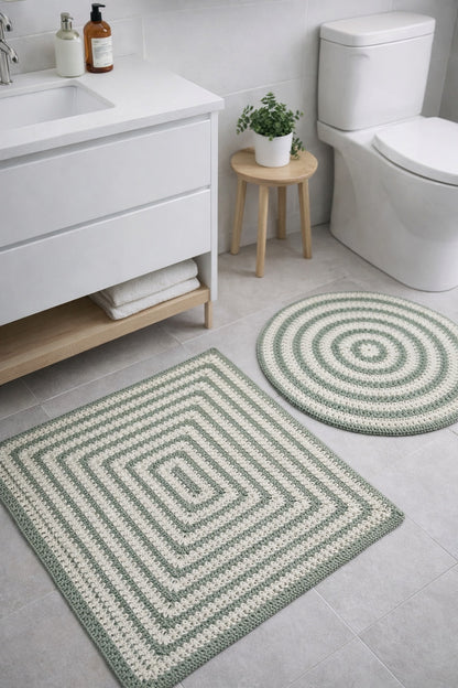 Vintage virkmönster – Mattor | M&K nr 7440 | Original mönster inspiration