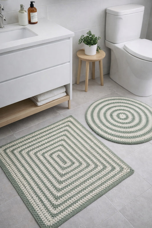 Vintage virkmönster – Mattor | M&K nr 7440 | Original mönster inspiration