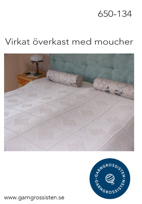 Virkat Överkast Mönster 650-134 - Gratis Digital Nedladdning