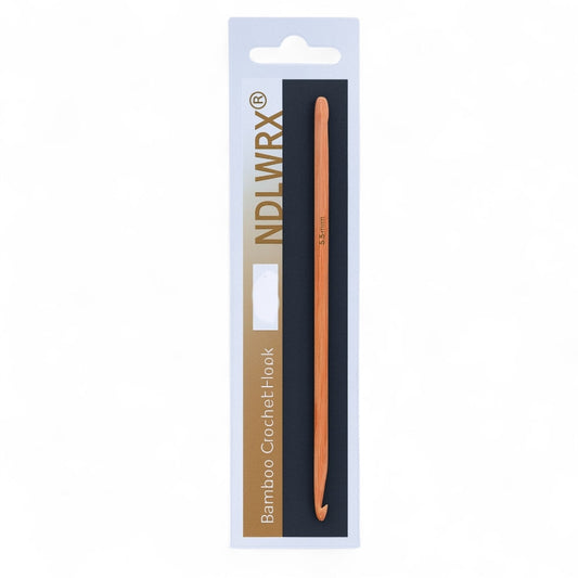 Virknål Bambu trä 5,5 mm NDLWRX navagarn