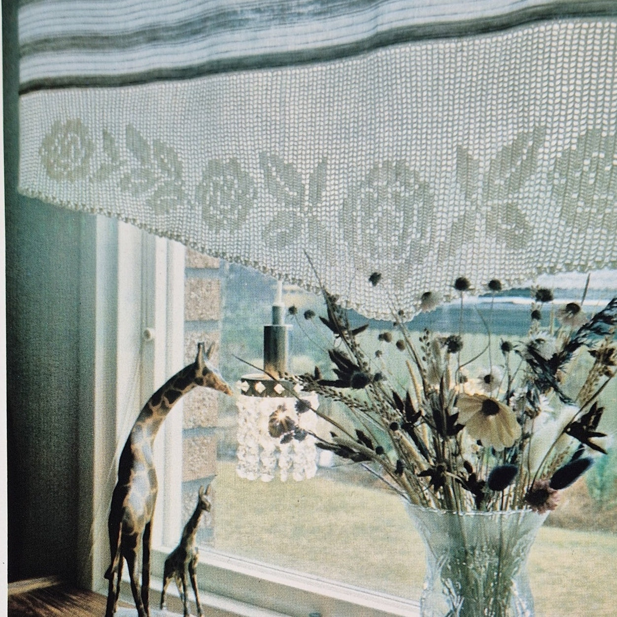 Vintage original mönster – Gardinspets