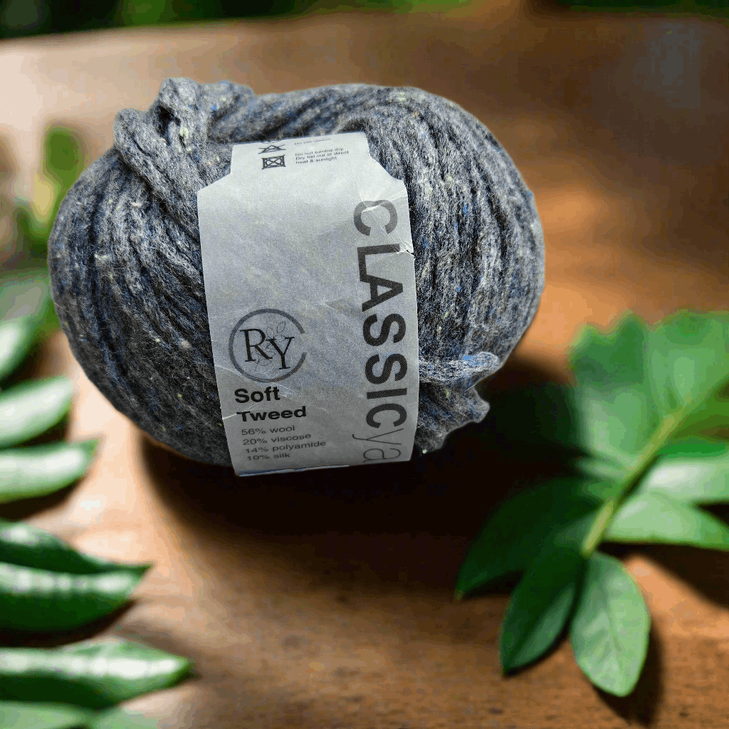 Soft Tweed - Merino Silke Lyxigt Blandgarn
