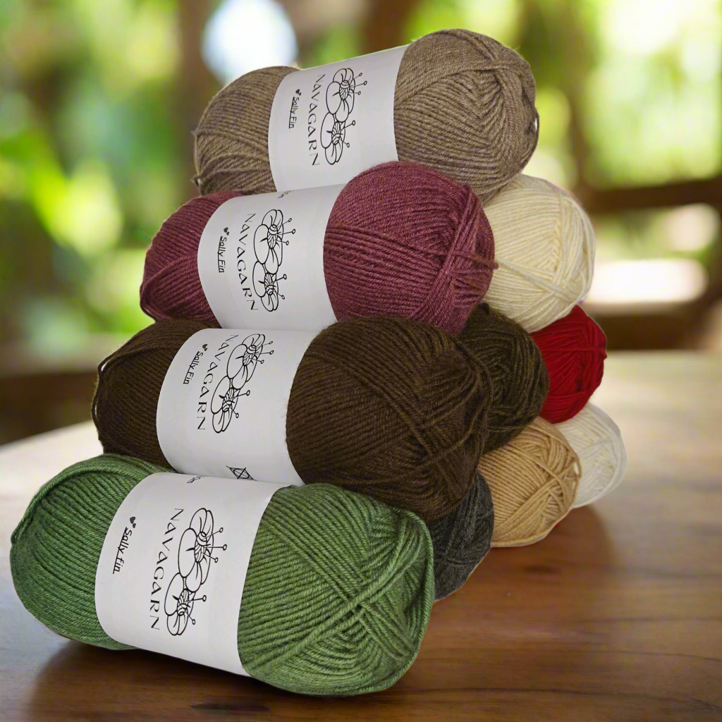 Sally Fin Ullblandning - 100g
