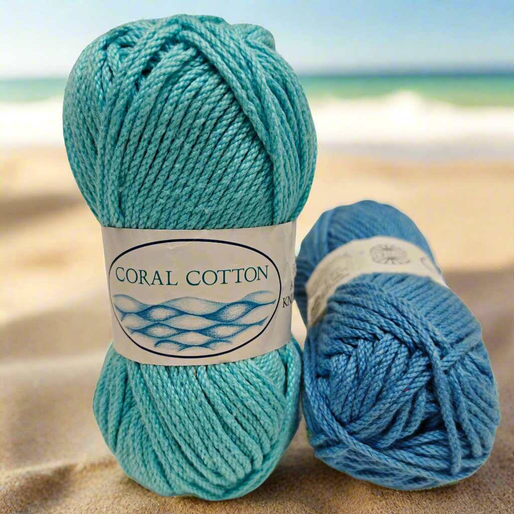 Coral Cotton - 100% Kabeltvinnad Bomull