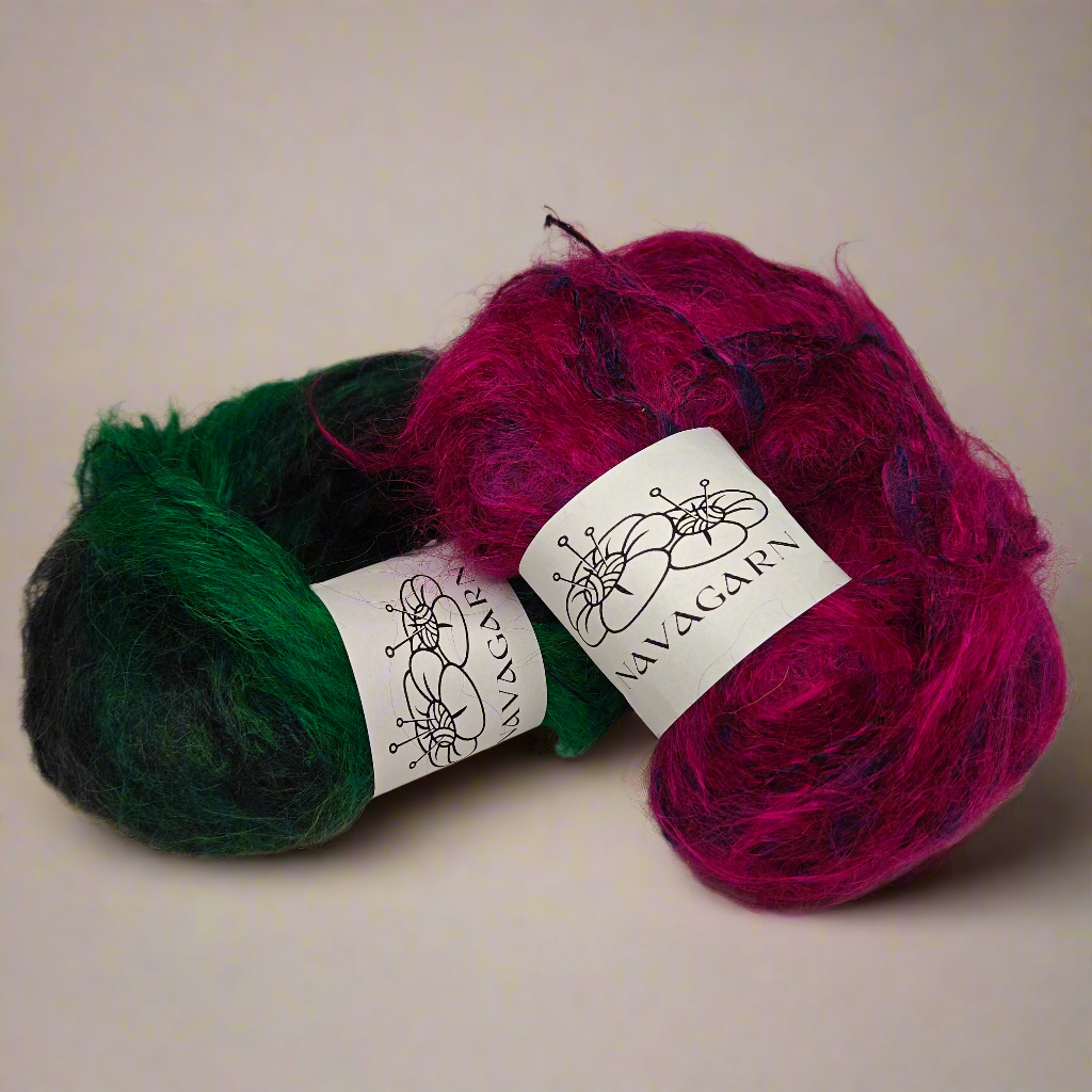 Mohair Paris - Premium Fluffigt Mohairgarn 50g