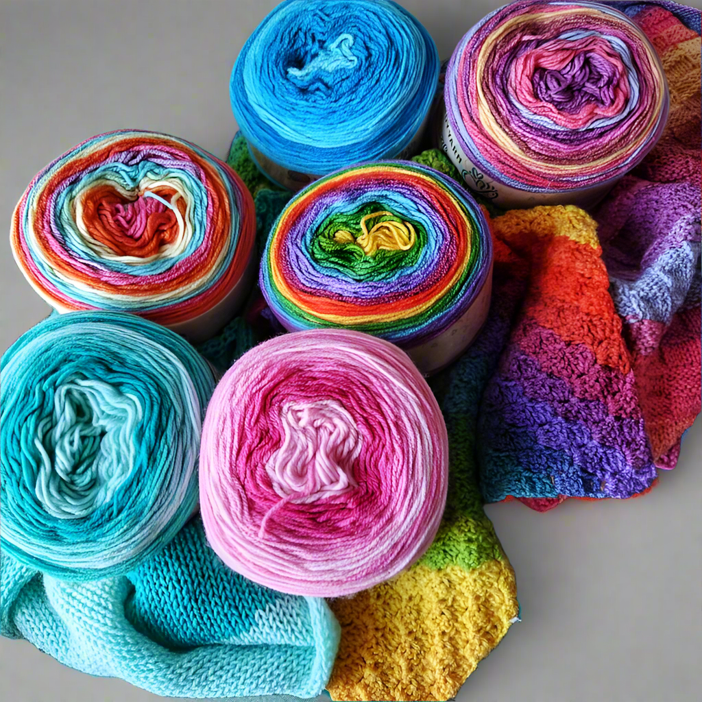 CupCake - Mjukt Akrylgarn