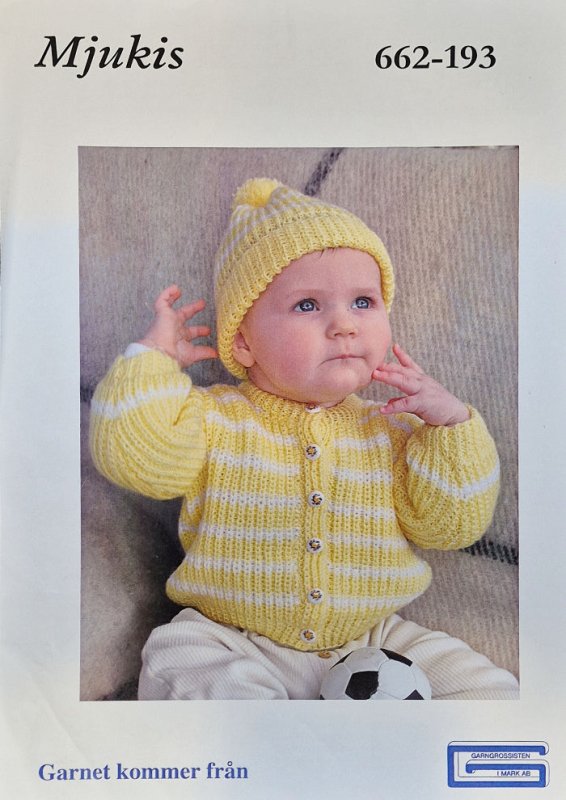 Bebiströja och Mössa - Gratis Stickmönster för Kärleksfulla Händer - NavaGarn