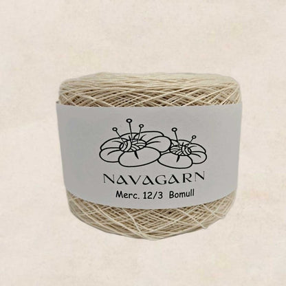 Bomullsgarn 12/3 - Ekologiskt Merceriserat Bomullsgarn - NavaGarn