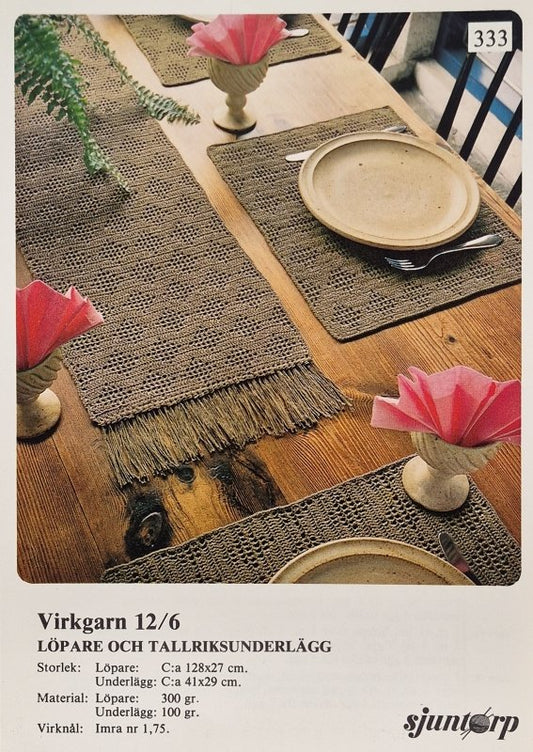 Bordstabletter och löpare - NavaGarn