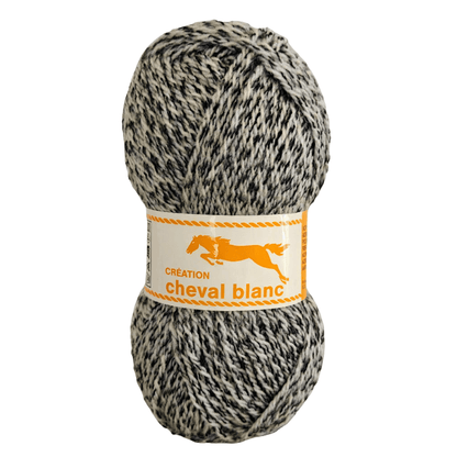 Ceval blanc mjukt mustigt akrylgarn - NavaGarn