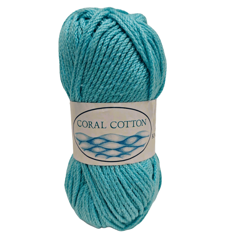 Coral Cotton - 100% Kabeltvinnad Bomull - NavaGarn