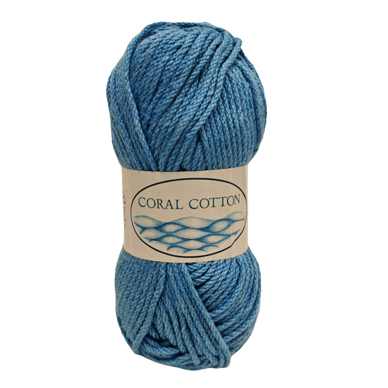 Coral Cotton - 100% Kabeltvinnad Bomull - NavaGarn