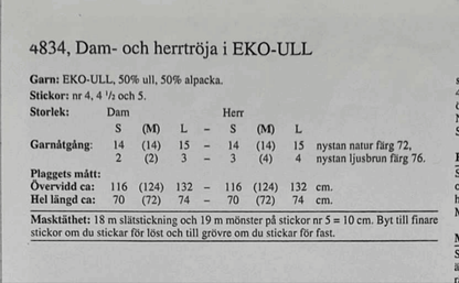 Dam och Herrtröja - NavaGarn